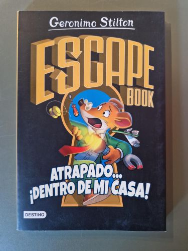 Portada del libro de Escape book. Atrapado... ¡dentro de mi casa!