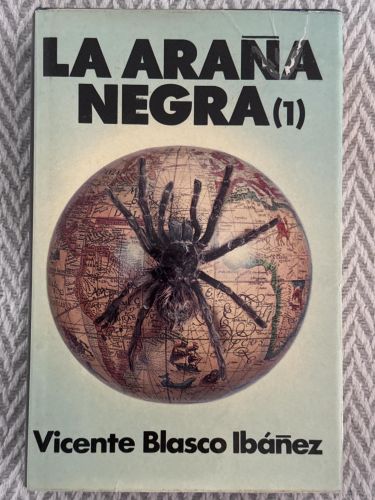 Portada del libro de La araña negra I