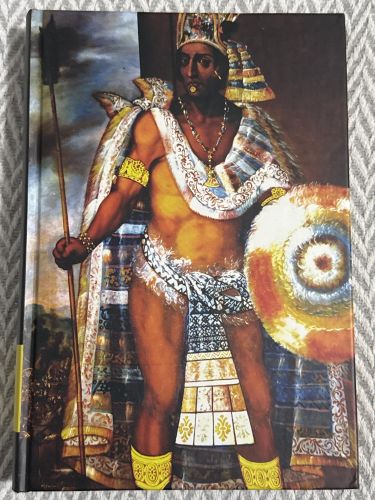 Portada del libro de Moctezuma. El semidiós destronado