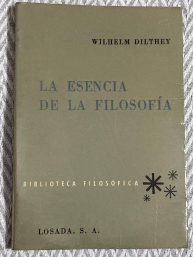Portada del libro de La esencia de la filosofía