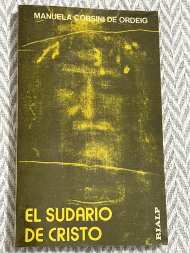 Portada del libro de El sudario de Cristo