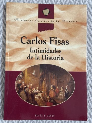 Portada del libro de Intimidades de la historia