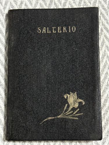 Portada del libro de Salterio. 1ª edición. Número 1522 de 5000 ejemplares