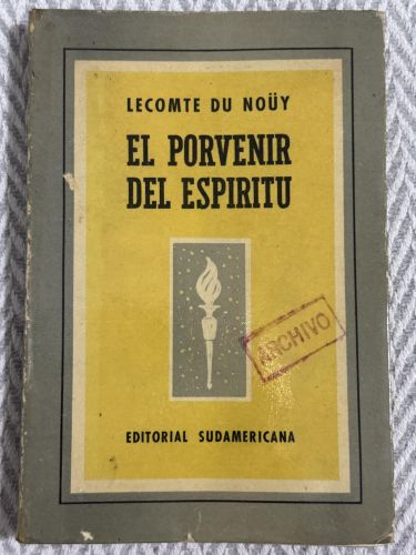 Portada del libro de El provenir del espiritu