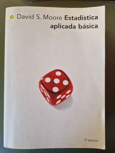 Portada del libro de Estadística aplicada básica