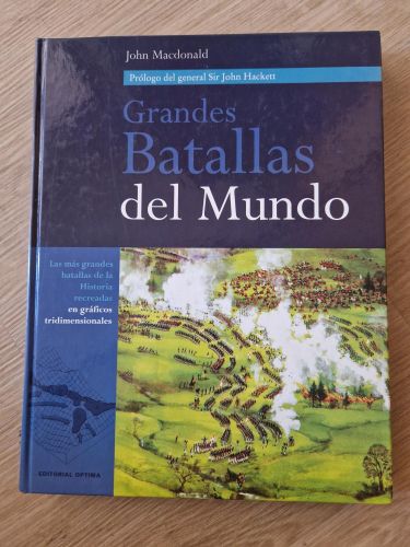 Portada del libro de Grandes batallas del mundo