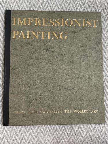 Portada del libro de Impressionist painting (incluye 24 diapositivas)