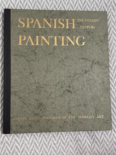 Portada del libro de Spanish painting. The golden century