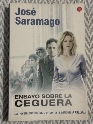 Portada del libro de Ensayo sobre la ceguera