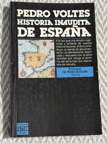 Portada del libro de Historia inaudita de España