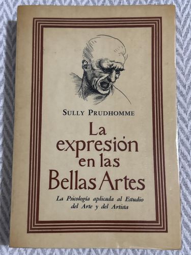 Portada del libro de La expresión en las Bellas Artes. La psicología aplicada al estudio del arte y del artista