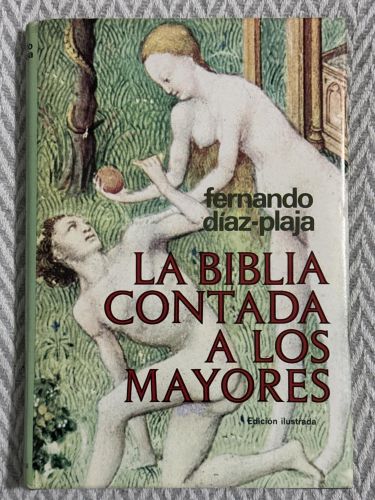 Portada del libro de La biblia contada a los mayores