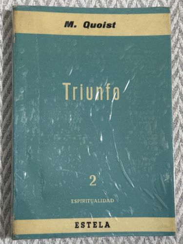 Portada del libro de Triunfo