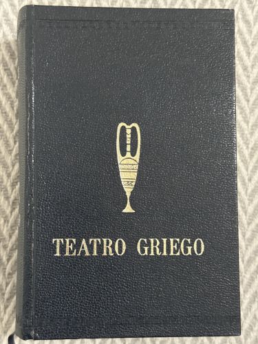 Portada del libro de Teatro griego. Los clásicos
