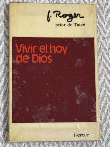 Portada del libro de Vivir el hoy de Dios