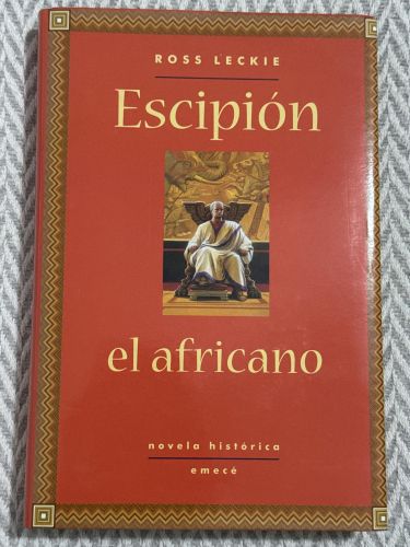 Portada del libro de Escipión el africano