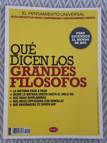 Portada del libro de Qué dicen los grandes filósofos