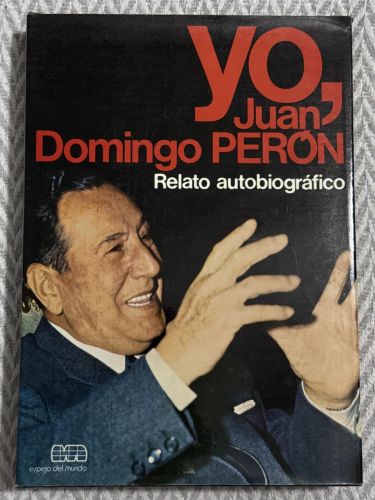 Portada del libro de Yo, Juan Domingo Perón