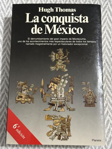 Portada del libro de La conquista de México