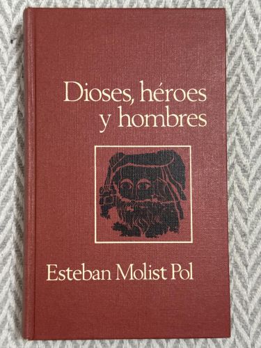 Portada del libro de Dioses, héroes y hombres
