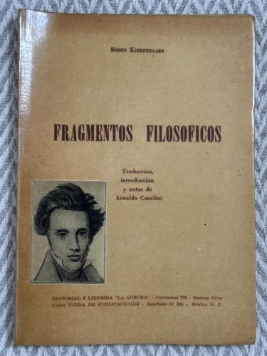 Portada del libro de Fragmentos filosóficos