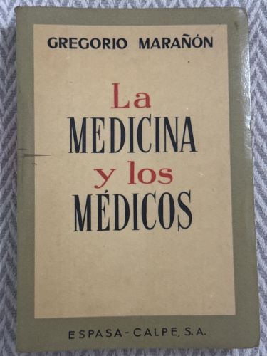 Portada del libro de La medicina y los médicos