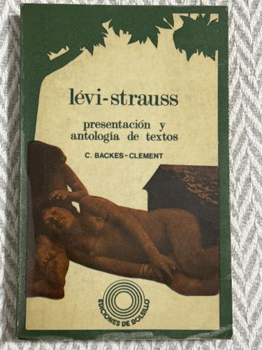 Portada del libro de Lévi-Strauss