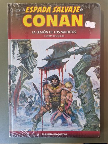 Portada del libro de La espada salvaje de Conan. La legión de los muertos y otras historias