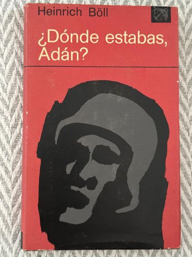 Portada del libro de ¿Dónde estabas, Adán?