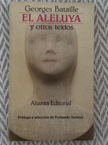 Portada del libro de El aleluya y otros textos
