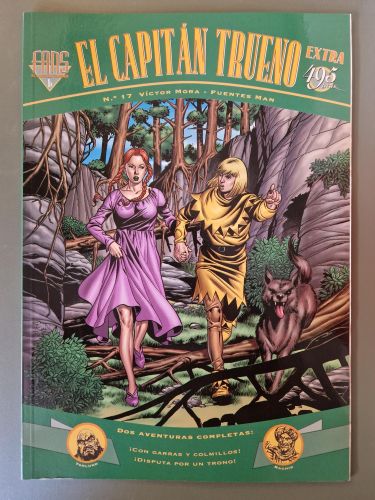 Portada del libro de Fans El Capitán Trueno Extra Número 17