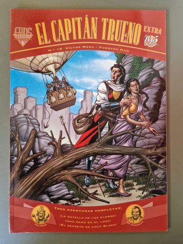 Portada del libro de Fans El Capitán Trueno Extra Número 19