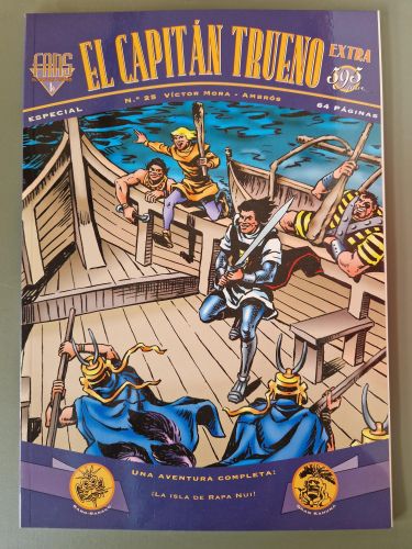 Portada del libro de Fans El Capitán Trueno Extra Número 25