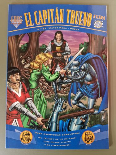 Portada del libro de Fans El Capitán Trueno Extra Número 27