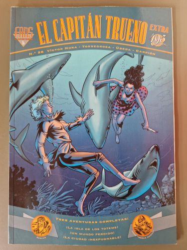 Portada del libro de Fans El Capitán Trueno Extra Número 28