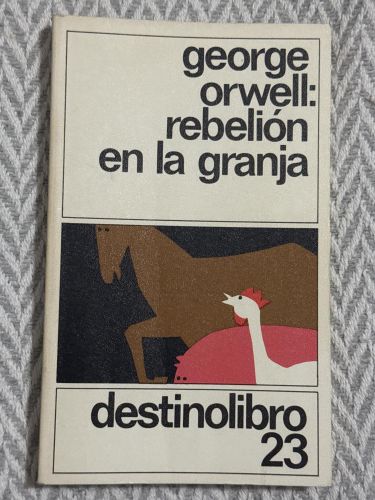 Portada del libro de Rebelión en la granja