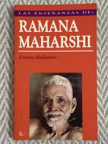 Portada del libro de Las enseñanzas de:  Ramana Maharshi