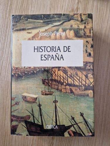 Portada del libro de Historia de España