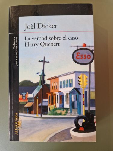 Portada del libro de La verdad sobre el caso Harry Quebert