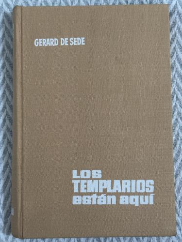 Portada del libro de Los templarios están aquí
