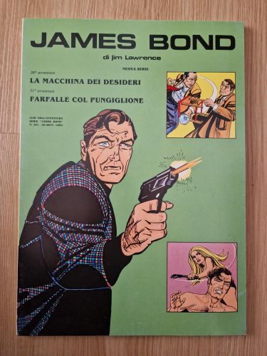 Portada del libro de James Bond. Avventura 30, 31