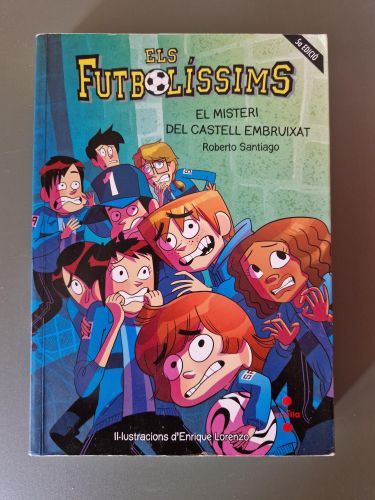 Portada del libro de Els Futbolíssims 6: El misteri del castell embruixat