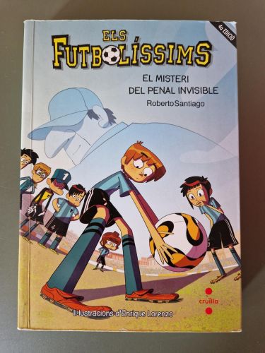 Portada del libro de Els Futbolíssims 7: El misteri del penal invisible
