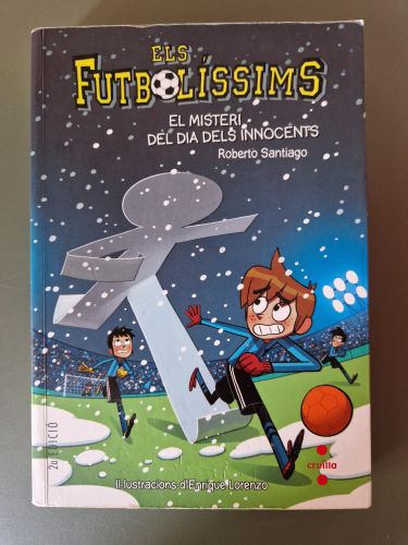 Portada del libro de Els Futbolíssims 11: El misteri del dia dels Innocents