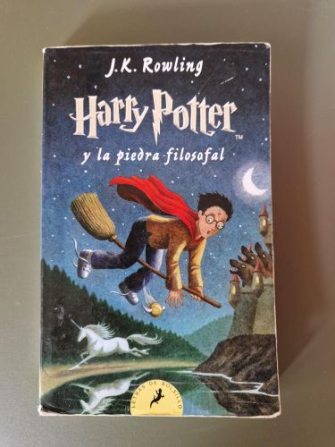 Portada del libro de Harry Potter y la piedra filosofal (Harry Potter 1)