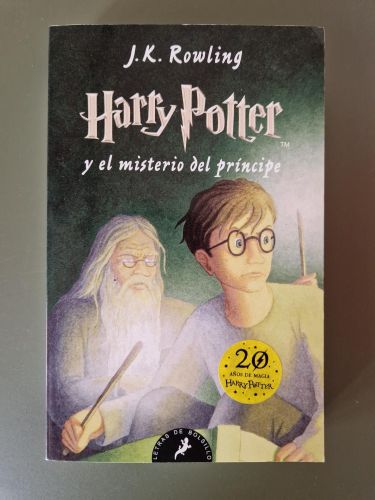 Portada del libro de Harry Potter y el misterio del príncipe (Harry Potter 6)