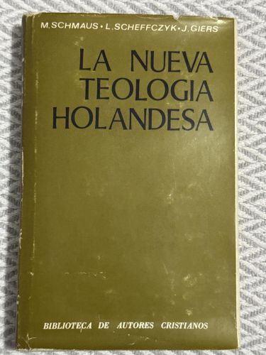 Portada del libro de La nueva teología holandesa