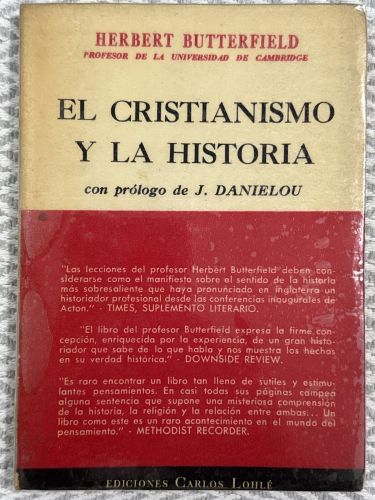 Portada del libro de El cristianismo y la historia