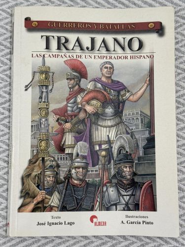 Portada del libro de Trajano. Las campañas de un emperador hispano