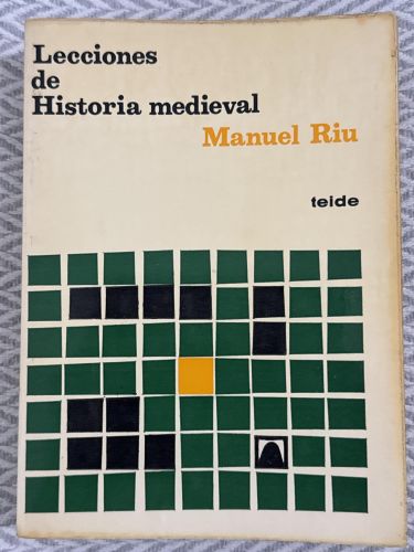 Portada del libro de Lecciones de historia medieval
